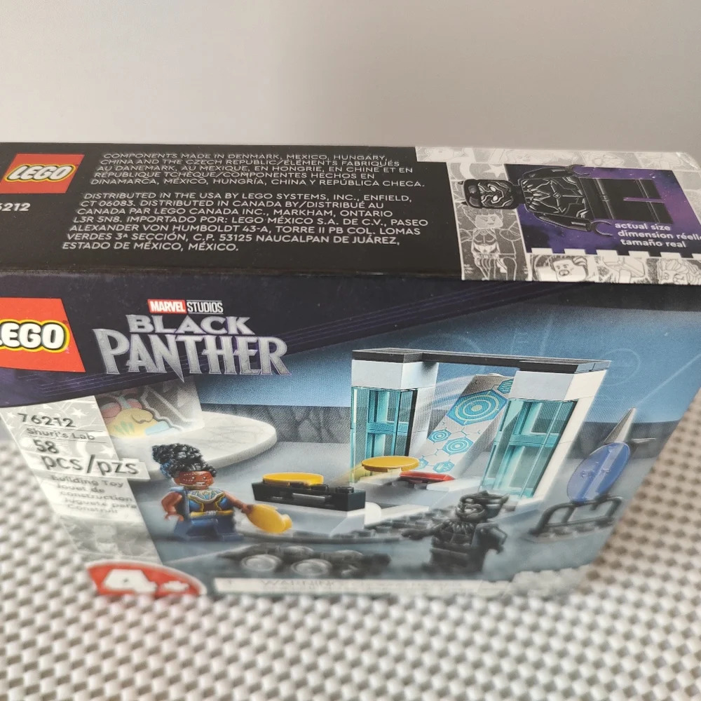 Lego 76212 Shuri's Lab Marvel Studios Black Panther NWT Building Toy Set - Picture 2 of 3